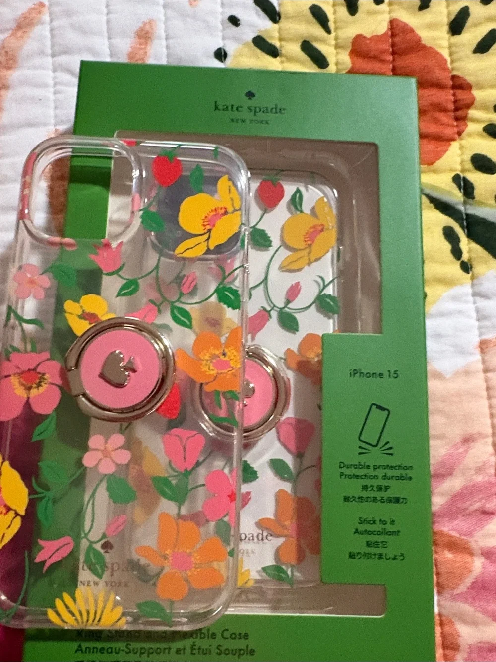 Kate Spade Madison Strawberry Garden Matching Set